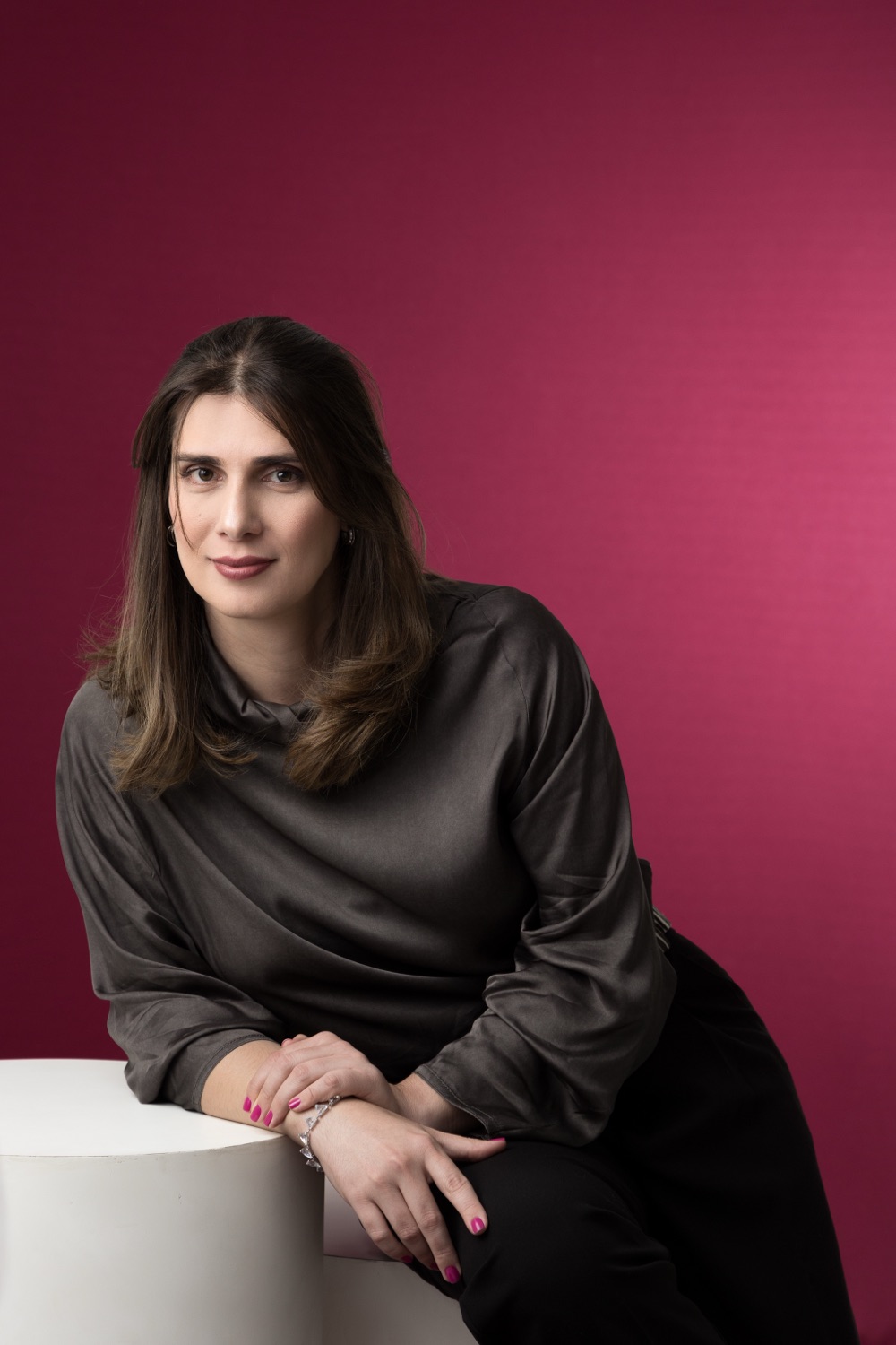 Retrato de Natália Cysne, consultora financeira